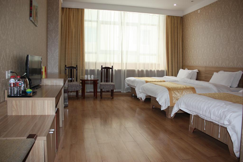 Qingdao Hongyun Jiahe Business Hotel Dış mekan fotoğraf
