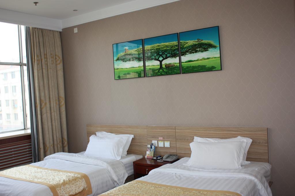 Qingdao Hongyun Jiahe Business Hotel Dış mekan fotoğraf